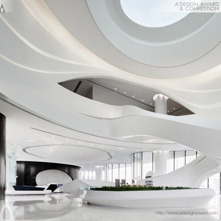 A' Design Award and Competition - Images of Qingtie CR Town Sales Office by  Kot Ge - LSDCASA and Studio HBA
