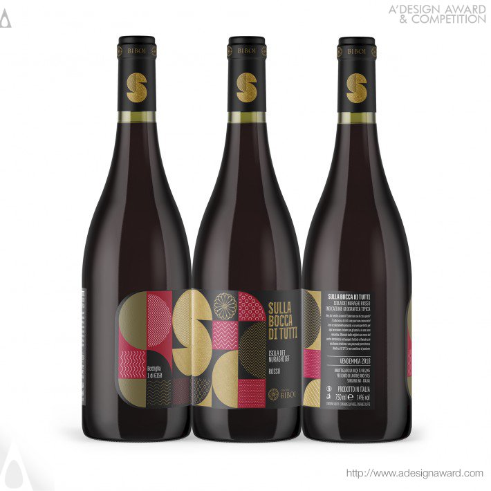 Giovanni Murgia - Biboi Wine Labels