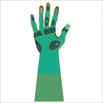 Glove love Aid for washing dishes