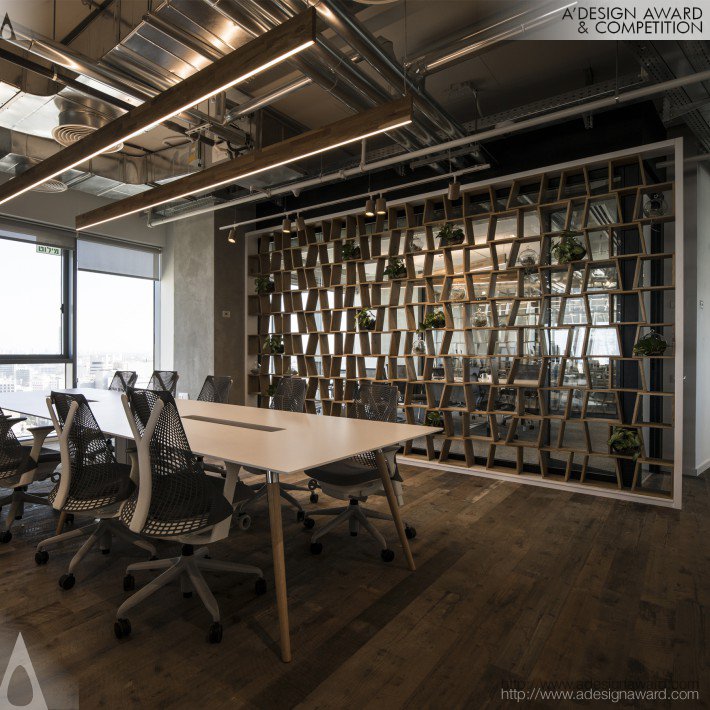 Office Space Interior Design by SHIRLI ZAMIR DESIGN STUDIO