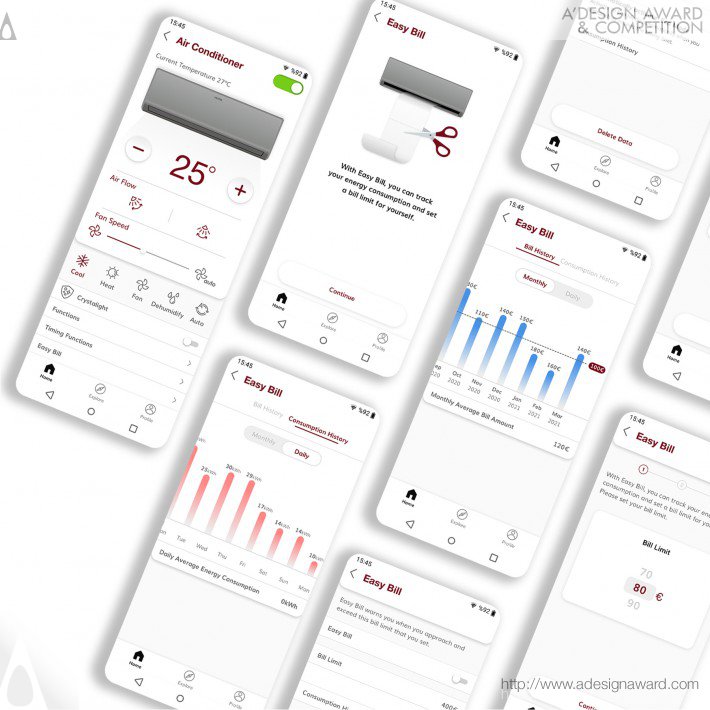 Vestel UX/UI Design Group Smart Home App