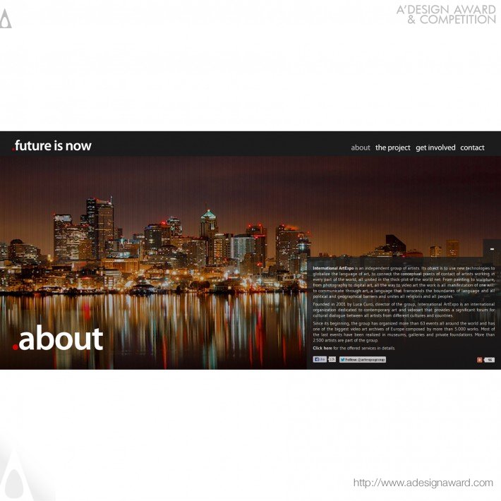 Luca Curci - Future Is Now Website