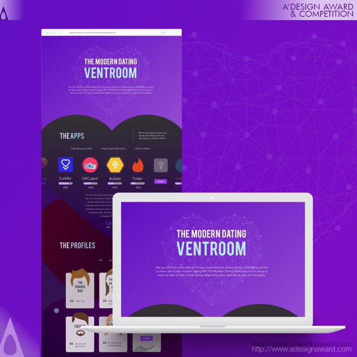 The Ventroom Web Design by Stella Guan