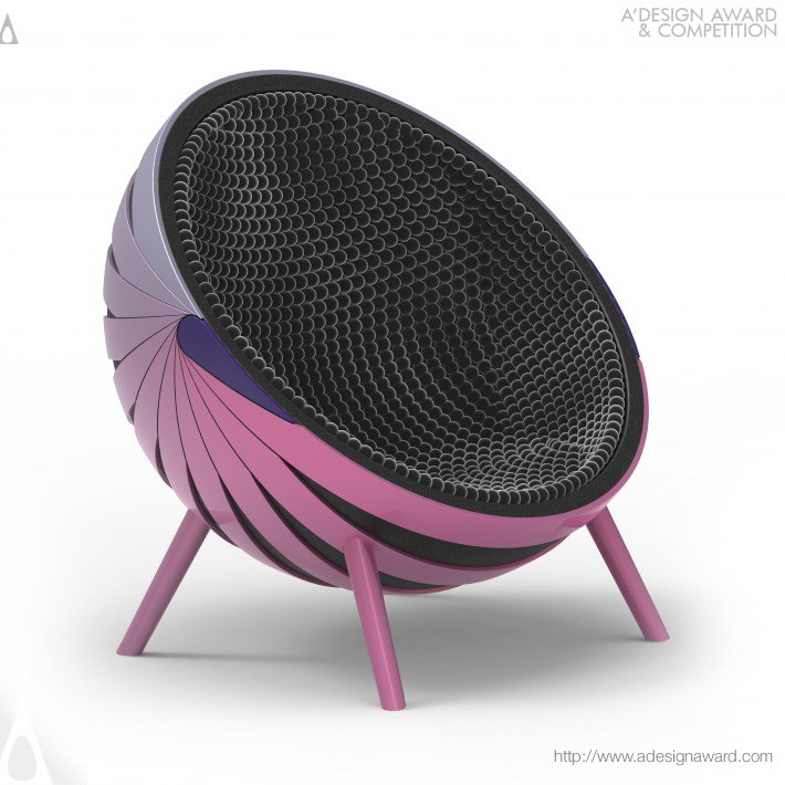 Galaktika Armchair by Vasil Velchev