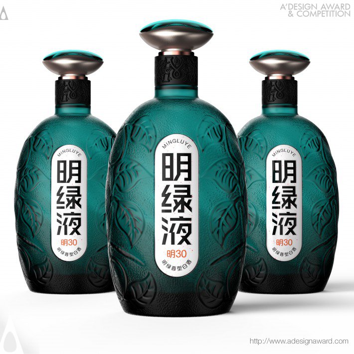 Mingluye Alcoholic Beverage Packaging by Wen Liu