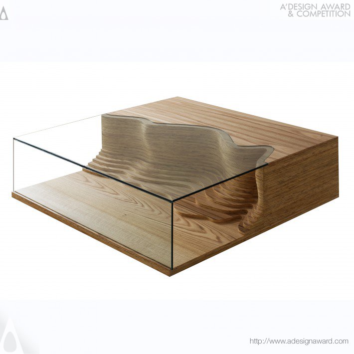 Falesia Center Table by Mula Preta Design