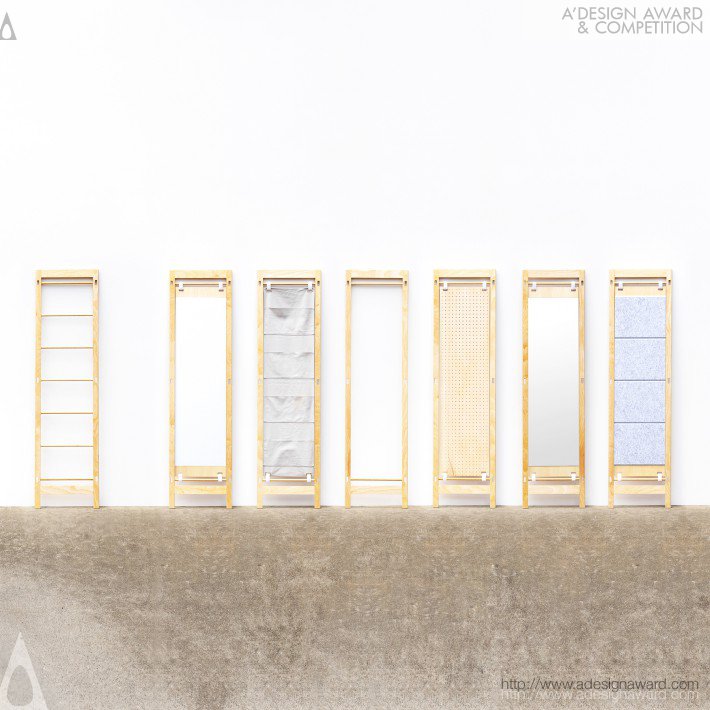 Shinnosuke Hosoda - Framy Customizable Room Divider