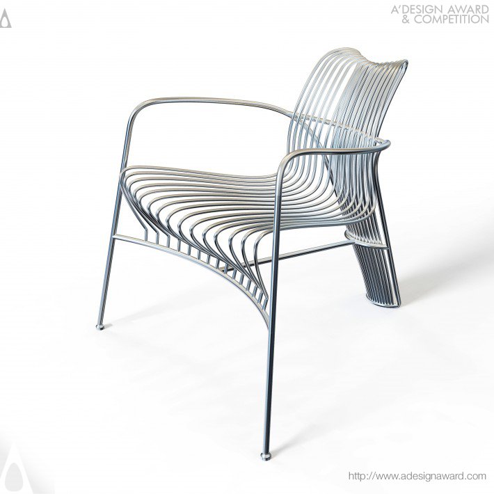Strings Leisure Chair by Wei Jingye
