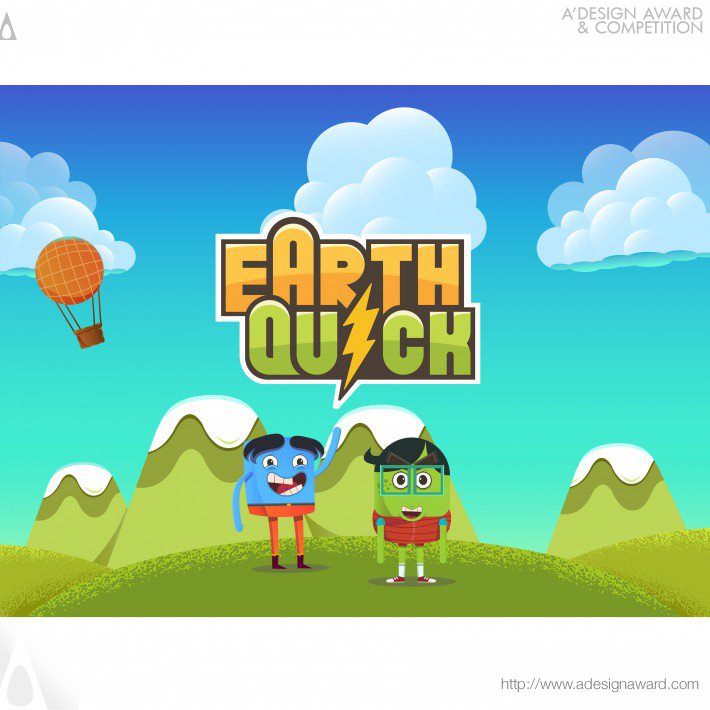 Earthquick Educative Game App For Children by Tuo Zhang