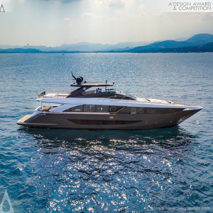 Amer F 100 Pleasure Superyacht by Barbara / Amerio