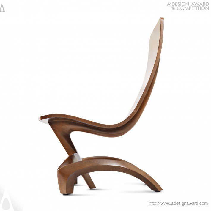 Rabelo Lounge Chair by Paulo Jorge Faias Pereira