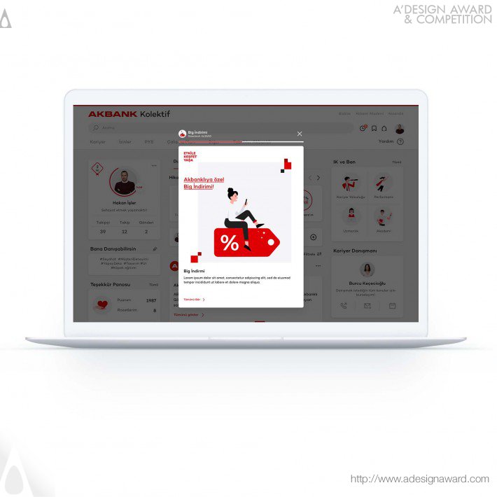 Akbank Design Studio - Staff Channels Employee Platform