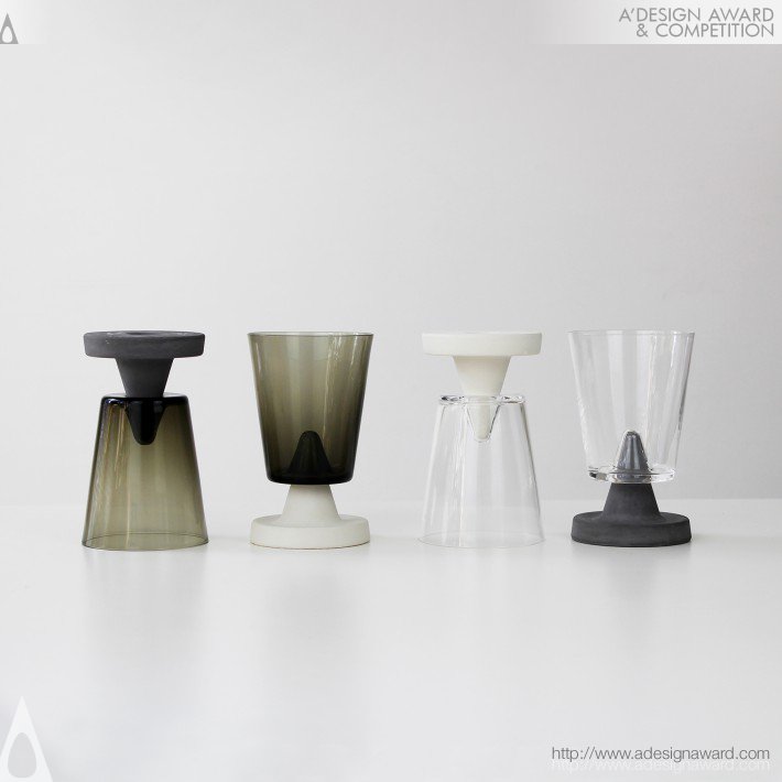 Satoshi Umeno - Outotsu Glass and Coaster