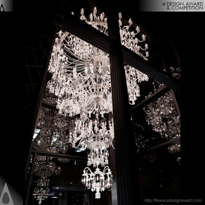 Baccarat 250th Anniversary Chandelier by Yasumichi Morita