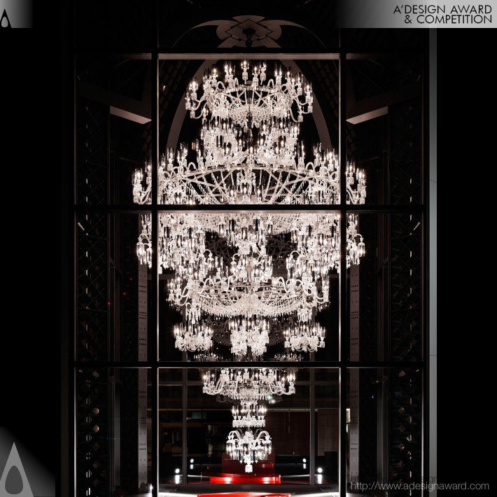 Baccarat 250th Anniversary Chandelier Lighting by Yasumichi Morita