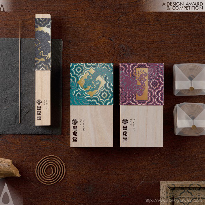 Incense Packaging by Jing-Yi Li