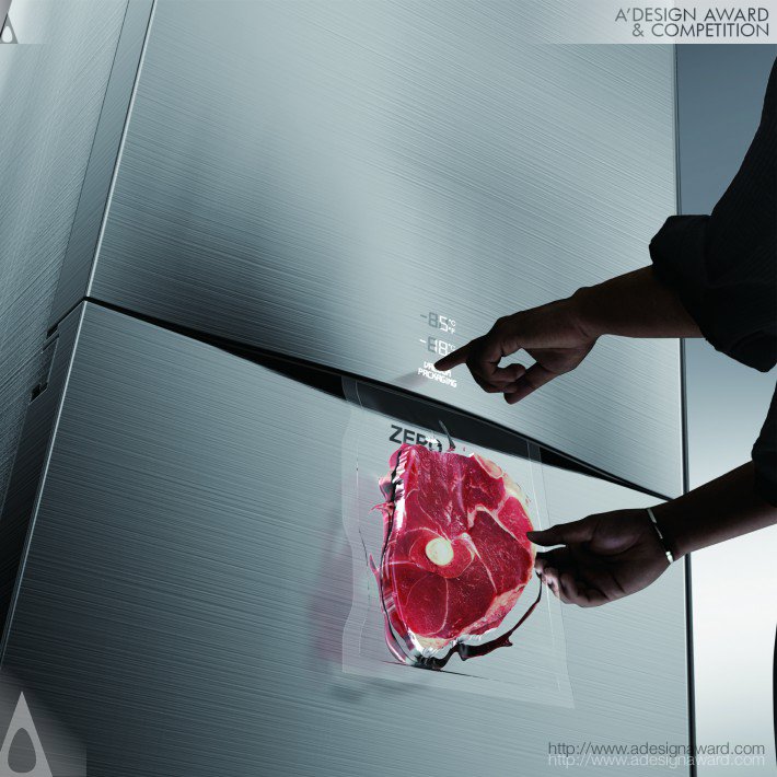 Wanki KIM - Zero Vacuum-Sealing Zero Refrigerator