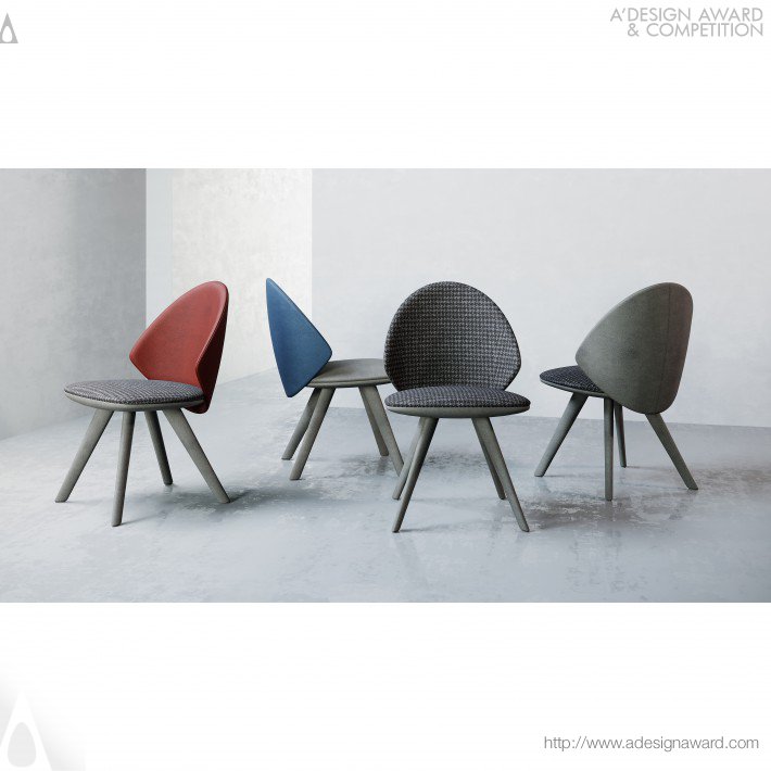 Colored Finch Chair by Wingstone Casa