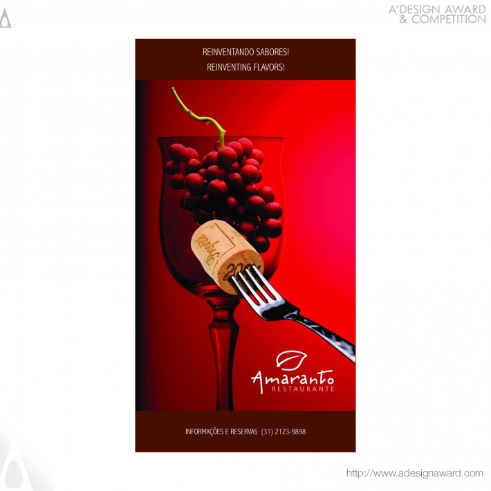 Marcelo Lopes Design - Amaranto Restaurant Institutional Campaign