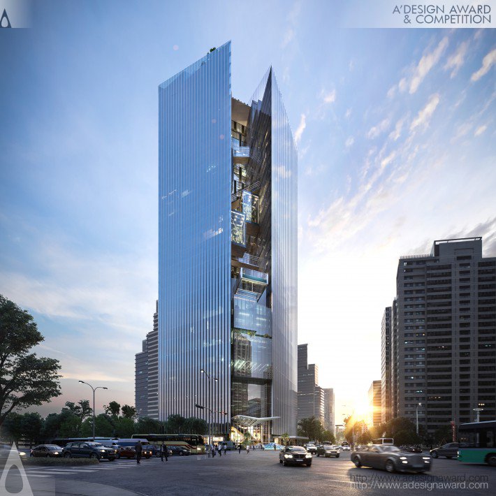 Commercial Bank Headquarters of Taichung Commercial Bank Hq &amp; Five Star Hotel by Aedas