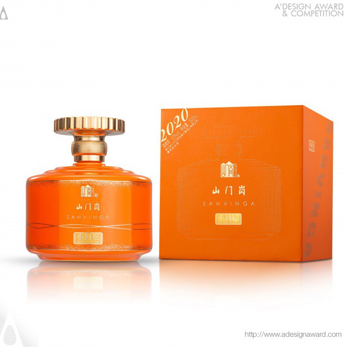 Sanvinga Xiaofengtan Liquor Packaging by Zhu Hai
