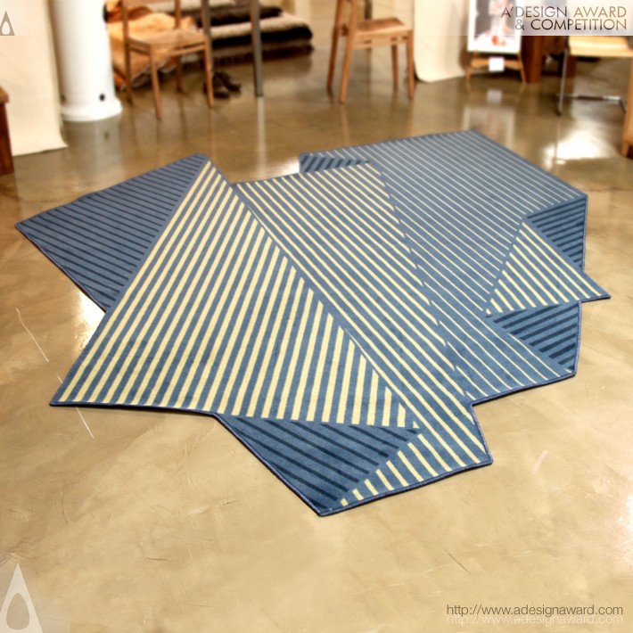 Enoch Liew - Folded Tones Rug