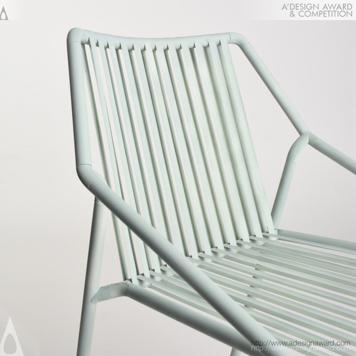 Hugo Charlet-berguerand - Tomeo Outdoor Metallic Chair