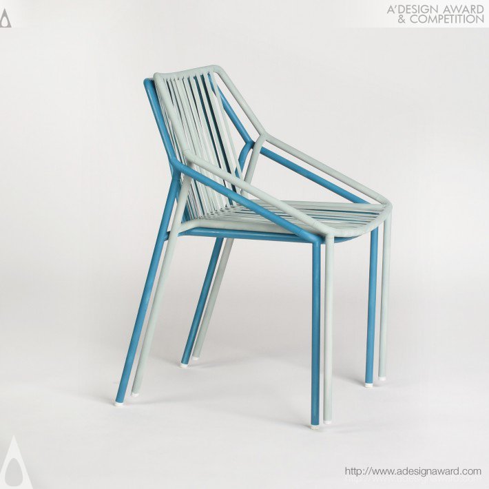 Hugo Charlet-berguerand Outdoor Metallic Chair