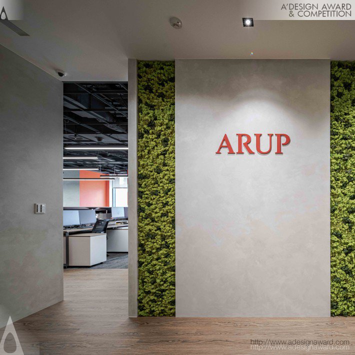 Daisuke Nagatomo and Minnie Jan - Arup Taipei Office Interior