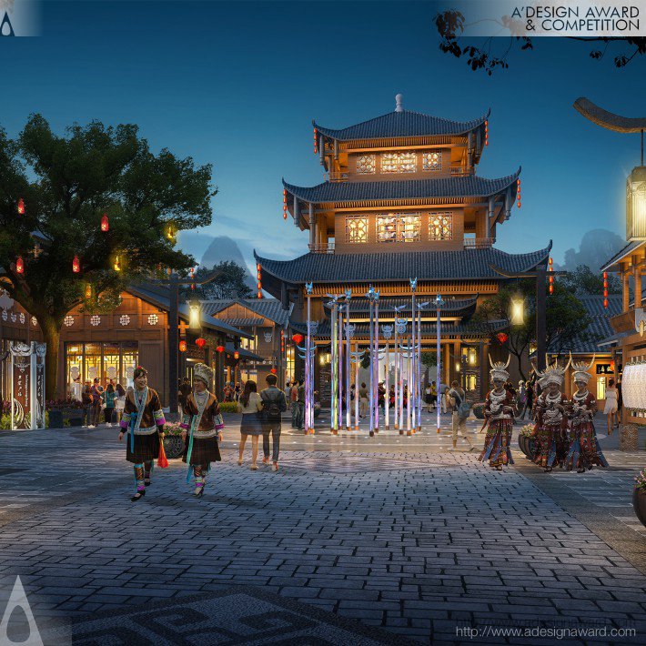 The Miao-Style Town by Yawen Duan