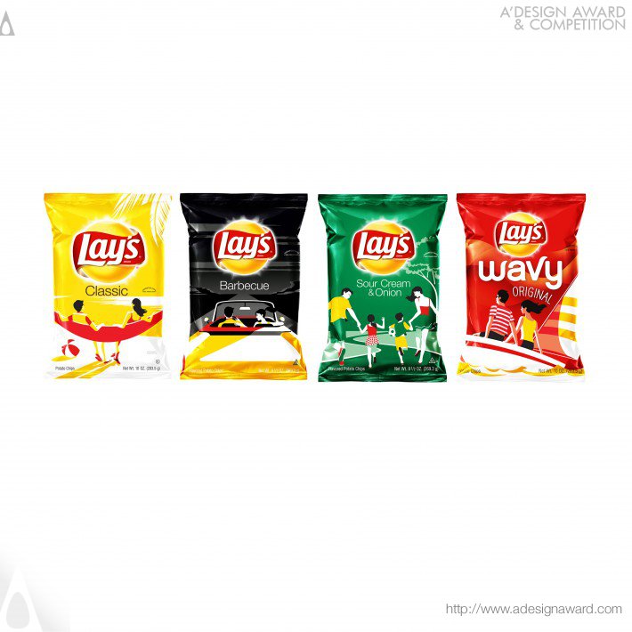 Lay&#039;s Summer Days Ltd Edition Packaging Food Packaging by PepsiCo Design and Innovation