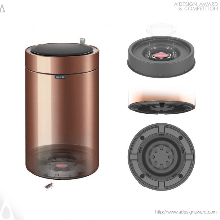 Sensor Trash Can by Upella