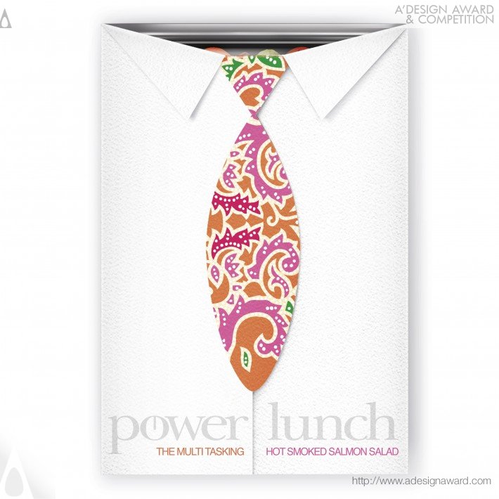 Power Lunch Chilled Fish Lunch Solutions by Springetts Brand Design