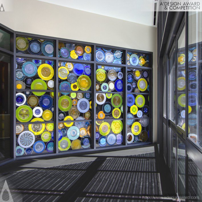 Cellular Architectural Glass Windows by Tyler Kimball