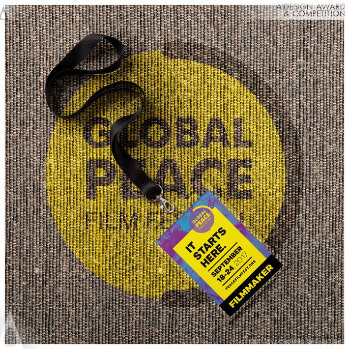 Global Peace Film Festival 2017 Corporate Identity by Leonardo Bianchi