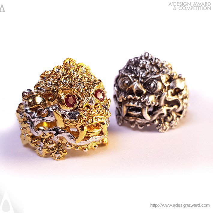 Balinese Barong Ring by Andrew Lam