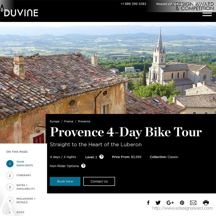 Duvine Website Redesign by Tank Design