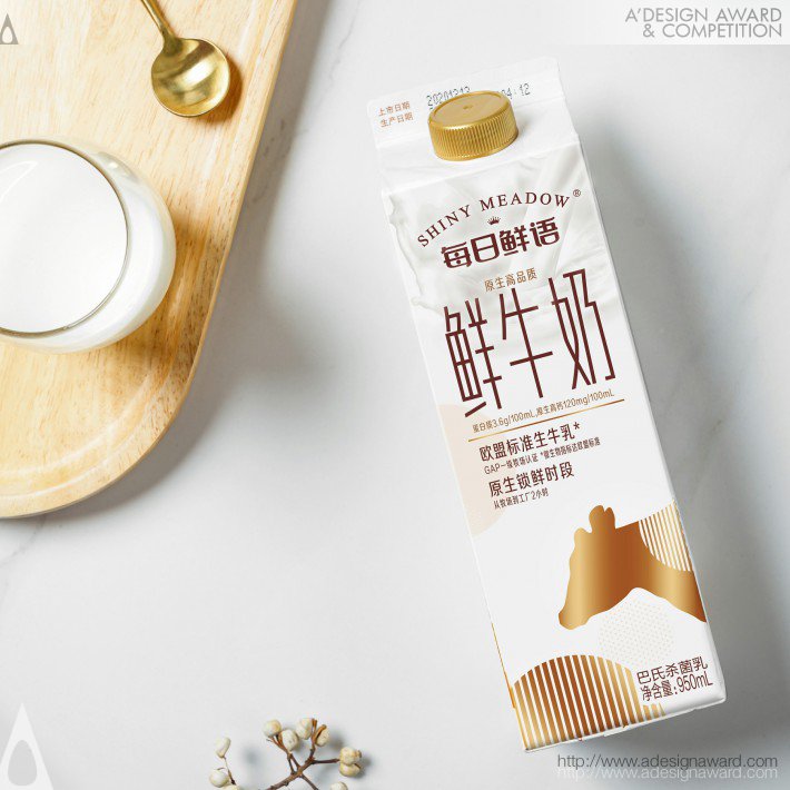 Milk Package by Mengniu Fresh Dairy Products Co., Ltd