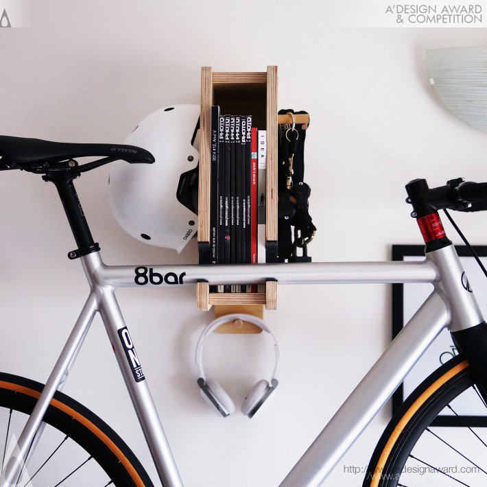 Adrian Bogdan - Berlin Bicycle Rack Indoor Bicycle Storing
