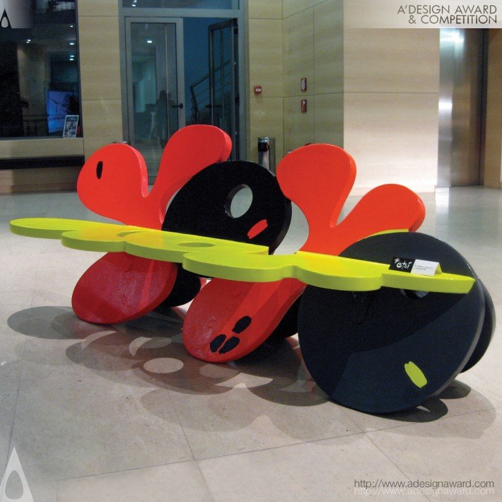 Red Design Consultants Rodanthi Senduka Environmentally Friendly Bench