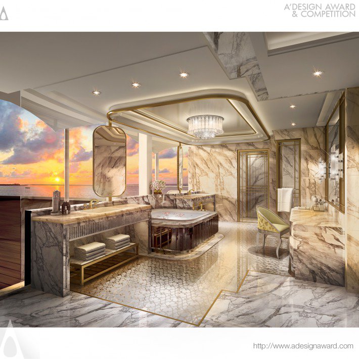 Yacht Interior by David Chang Design Associates Intl