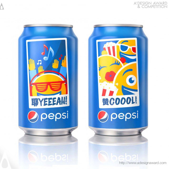 PepsiCo Design and Innovation - Pepsi Moments China Augmented Reality Ltd Ed Cans Campaign