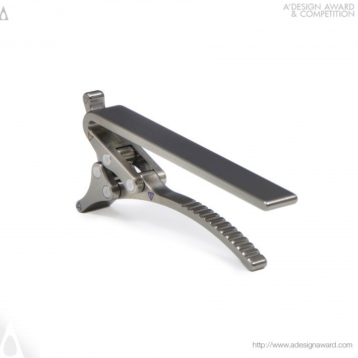 Tc Nexus Tie Clip by Trevor D. Hirschi