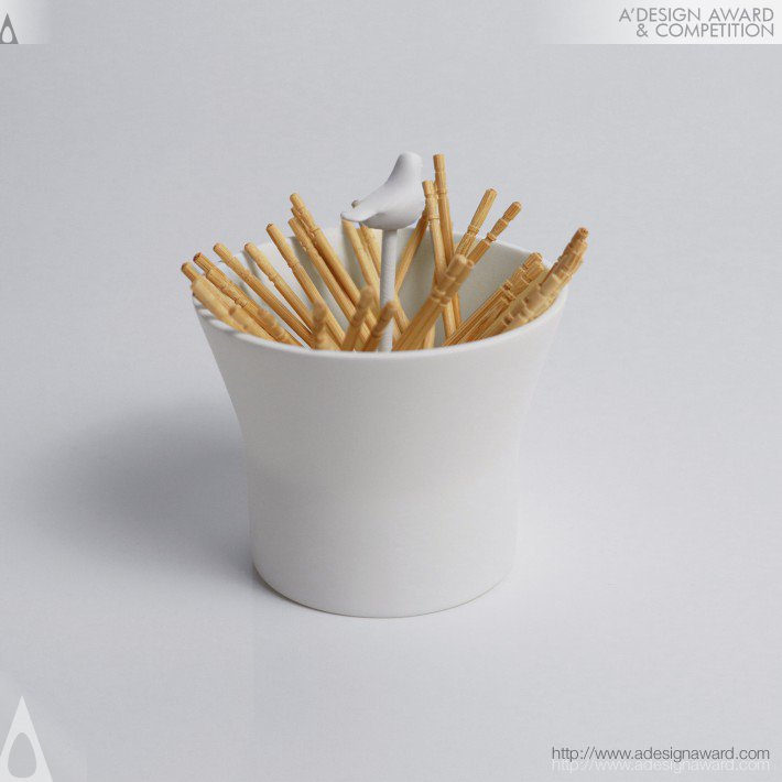 Toothpick Box by Di Lu