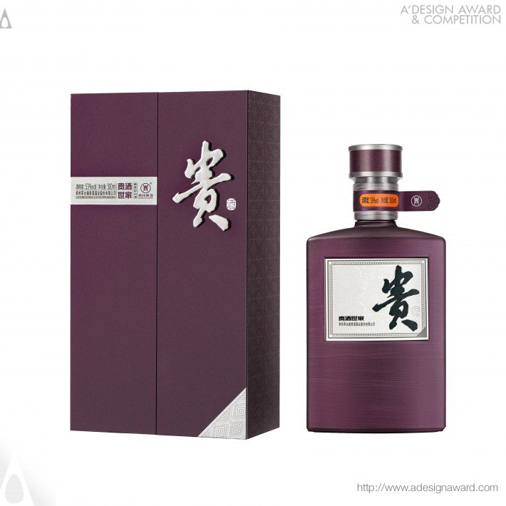 Gui Jiu Shi Jia Alcoholic Beverage Packaging by Wen Liu