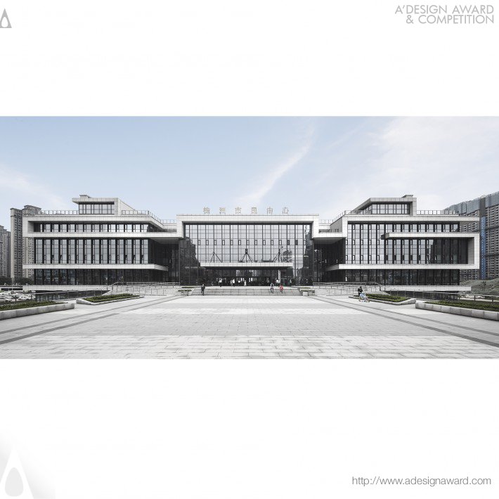 Zhuzhou Civic Center by Wsp Architects