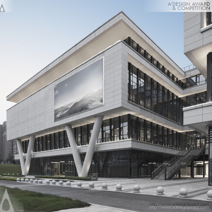 Zhuzhou Civic Center Public Building by Wsp Architects