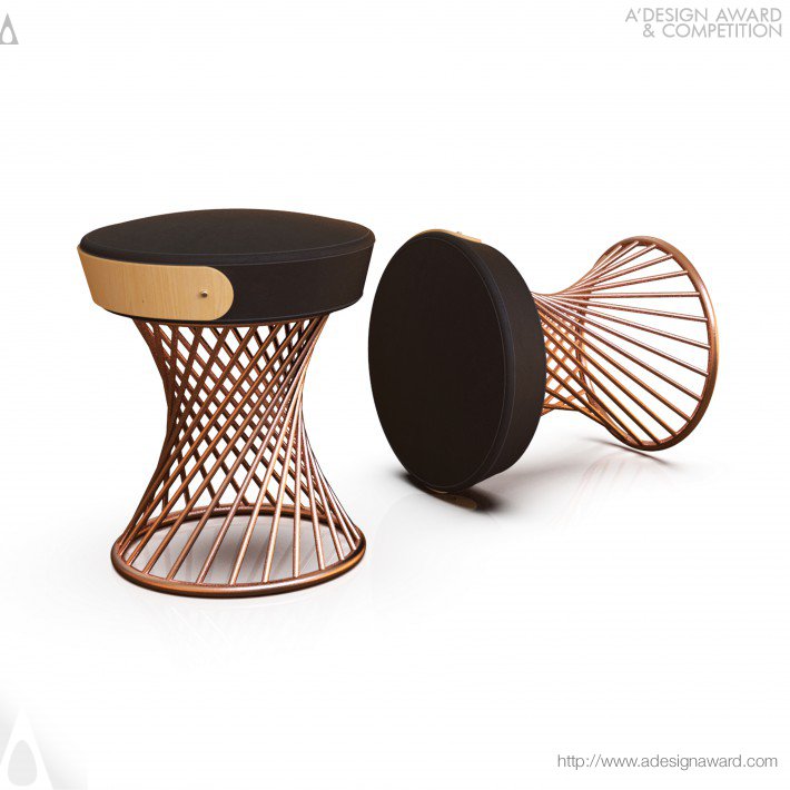 Era Stool by Arsalan Ghadimi