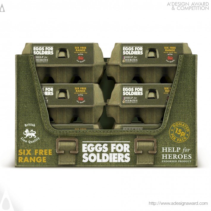 Springetts Brand Design - Eggs For Soldiers Free Range Eggs