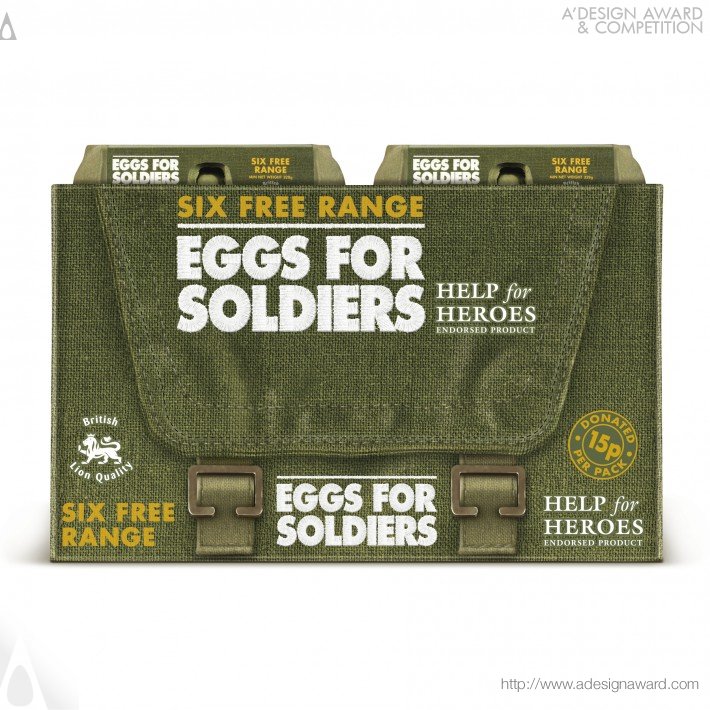 Eggs For Soldiers by Springetts Brand Design